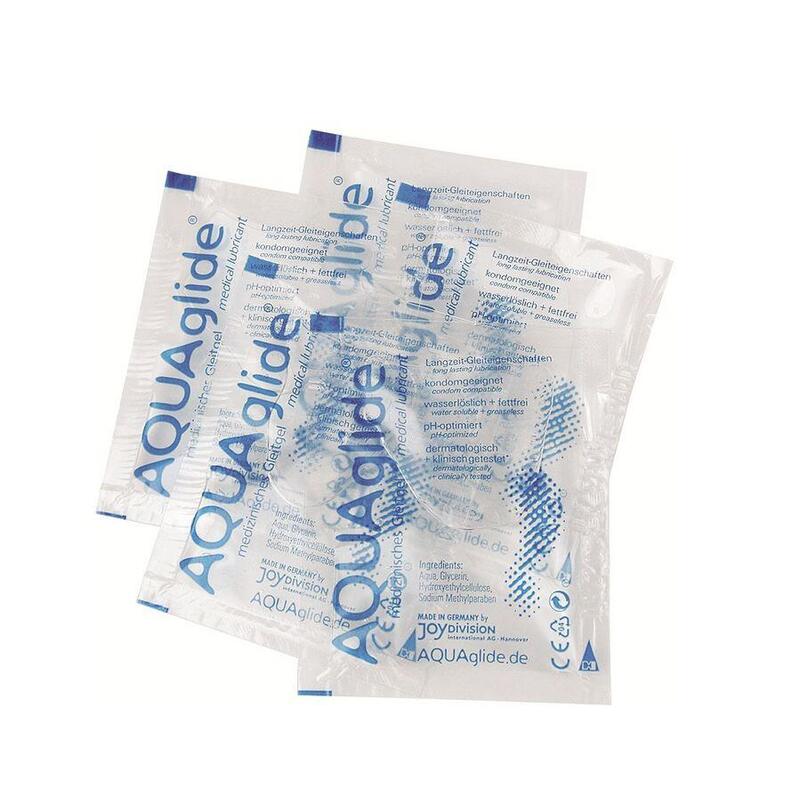 Joydivision Aquaglide - Lubricante Base Agua Neutro Monodosis 3 Ml