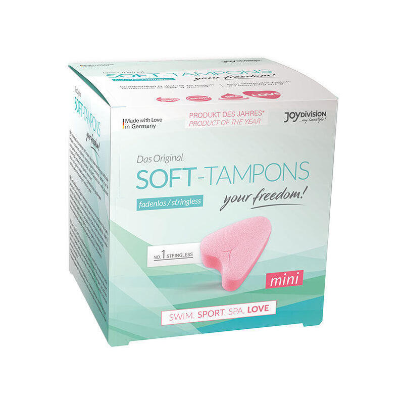 Joydivision Soft-Tampons - Tampones Originales Mini Love / 3uds