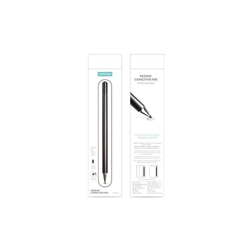 Joyroom Tablet Acc. Excellent Series Stylus Pen For Touchscreen With 3 Replaceable Tips, Black (Jr-Bp560s)