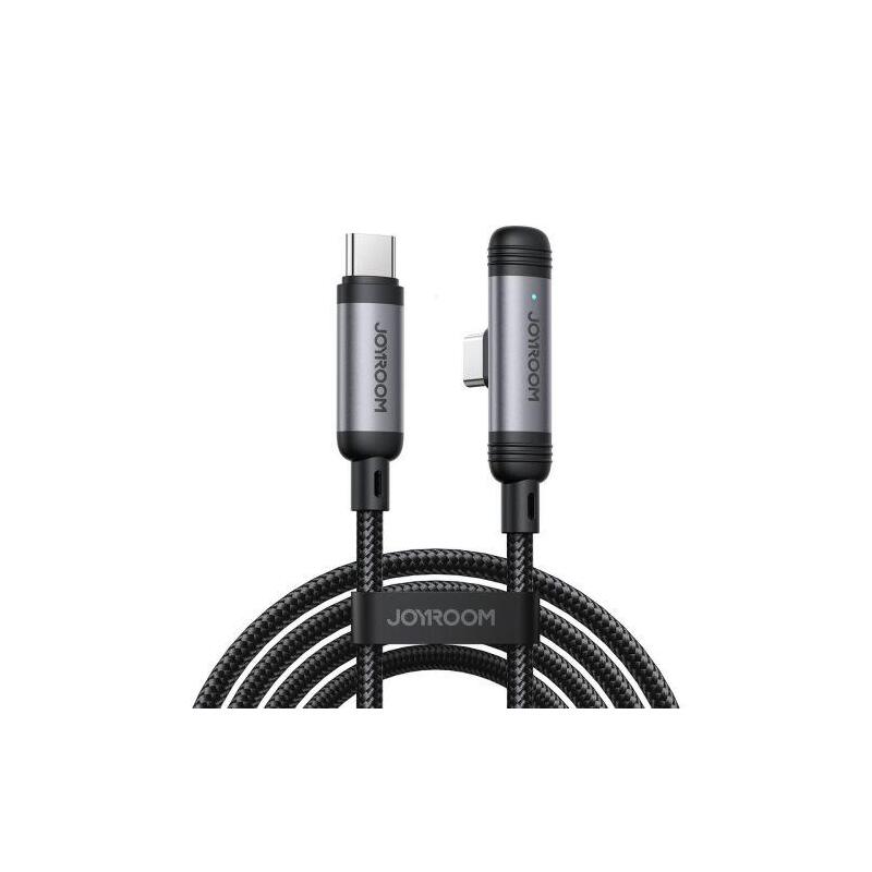 Joyroom Type-C - Lightning Enjoyx Series 90 Degree Cable A56, 60w, 480mb/S, 1.2m, Black (S-A56)