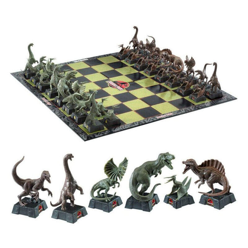 Juego Ajedrez Dinosaurios Jurassic Park