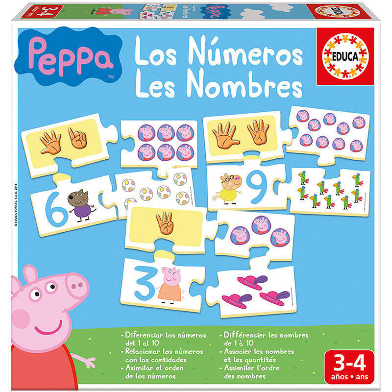 Juego Aprendo Los Números Peppa Pig