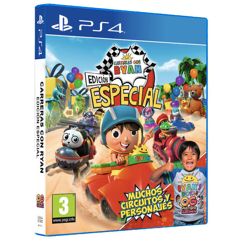 Juego Carreras Con Ryan Edición Especial Playstation 4