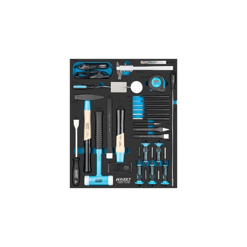Juego De Herramientas Hazet 163d-12/30, Tamaño 1/2++ 30 Piezas 163d-12/30