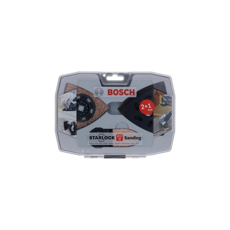 Juego De Lijado Bosch Professional Starlock Best Of 3 Piezas 2608664133