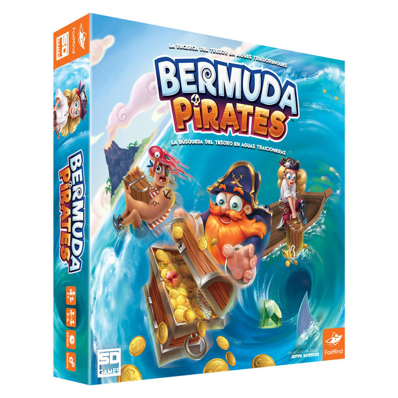 Juego De Mesa Bermuda Piratas Español