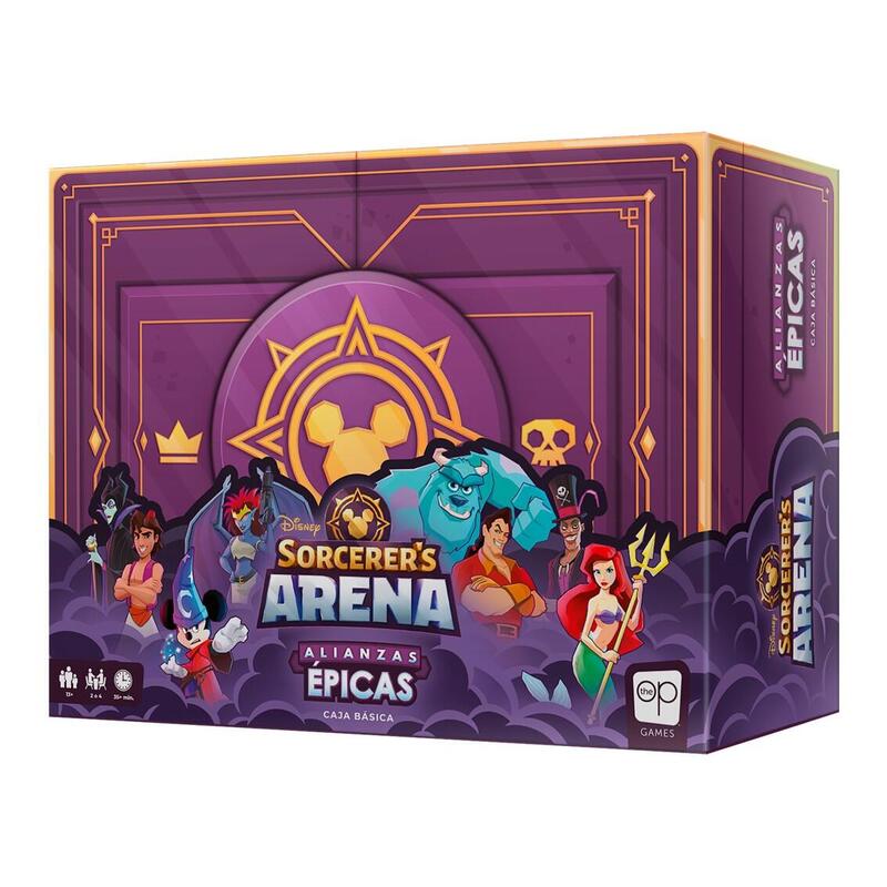 Juego De Mesa Disney Sorcerer´S Arena Alianzas Epicas Edad Recomendada 13 Años