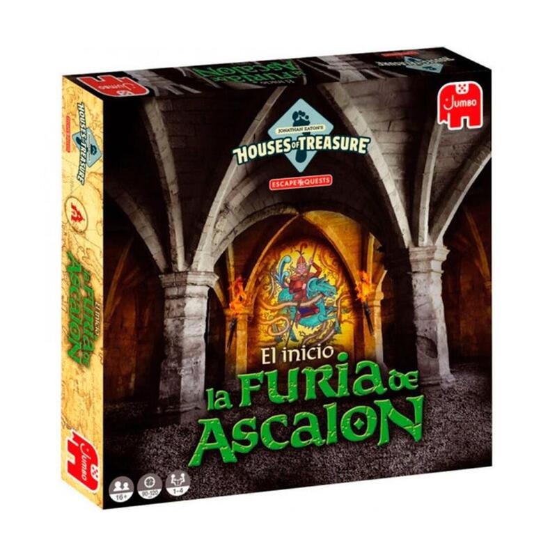 Juego De Mesa Escape Quest El Inicio La Furia De Ascalon Pegi 16