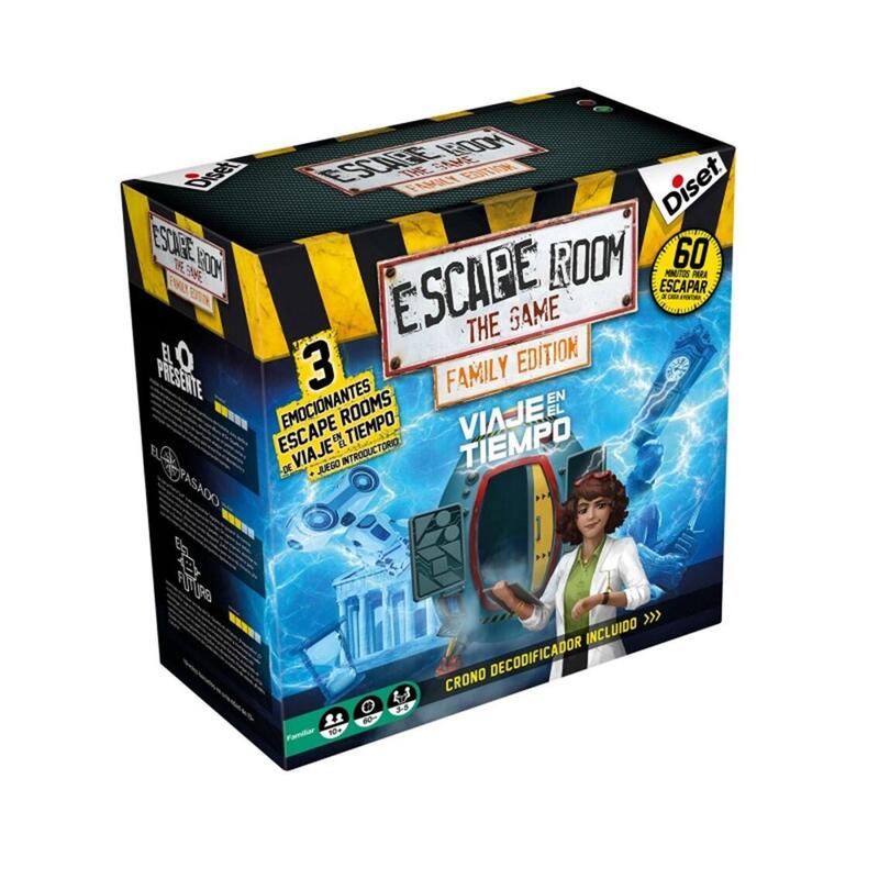 Juego De Mesa Escape Room Family Edition Viaje En El Tiempo Pegi 10