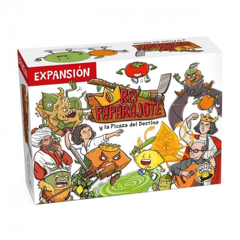 Juego De Mesa Rey Paparajote Y La Picaza Del Destino (Expansion) Pegi 8