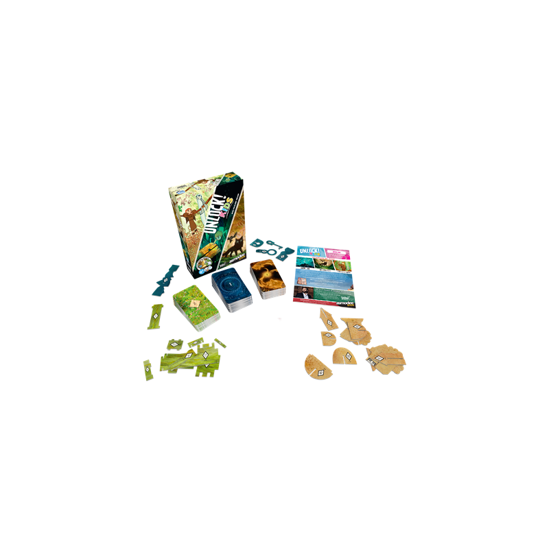 Juego De Mesa Unlock! Kids Cartoon Saloon