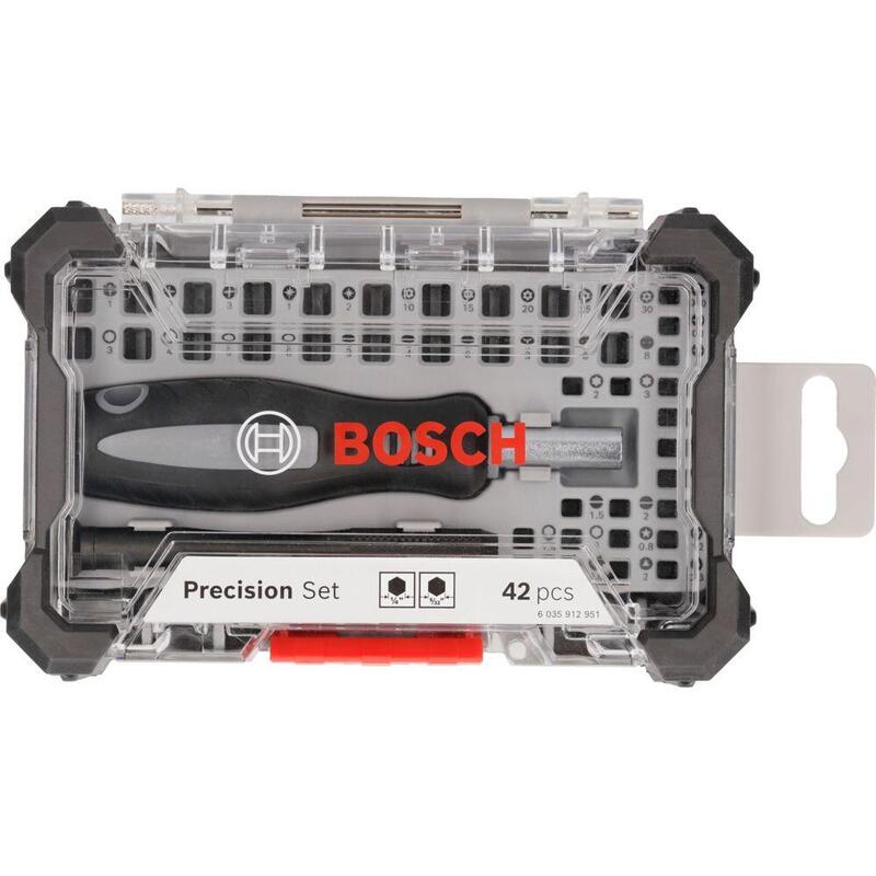 Juego De Puntas Para Atornillar De Precisión Bosch 42 Unidades.