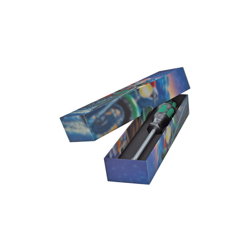Juego De Puntas Wera Kraftform Kompakt 27 Set 1 Navidad 2025, Con Soporte De Mano Negro/Verde, 7 Piezas, Cargador Integrado 05135821001
