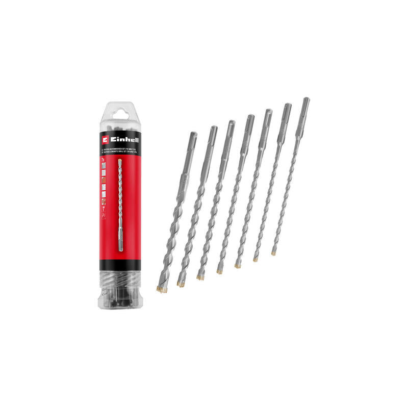 Juego De Taladro Percutor Einhell Sds-Plus, Ø 6-14 Mm, 7 Piezas, 210 Mm 265515