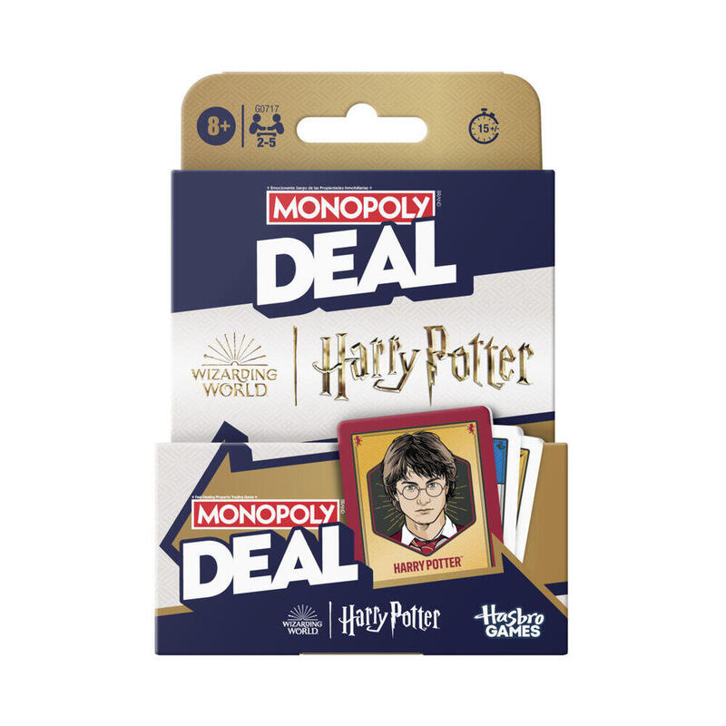 Juego Deal Monopoly Harry Potter Español