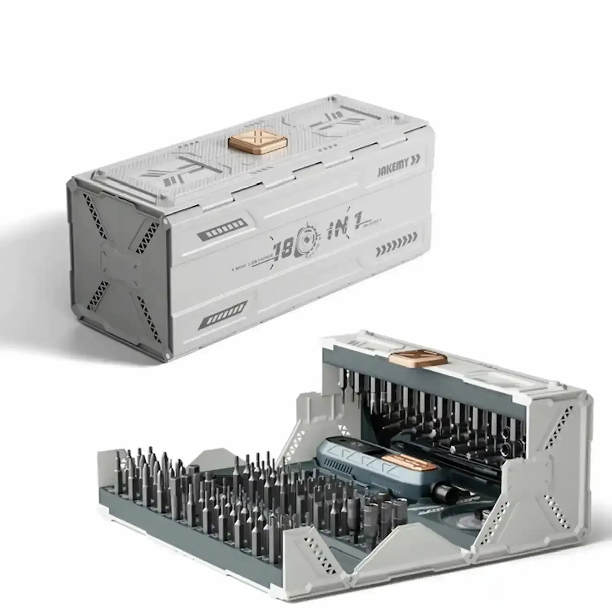 Juego De Destornilladores 180 En 1 De Alta Calidad Jakemy Jm-8192