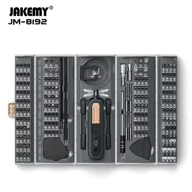 Juego De Destornilladores 180 En 1 De Alta Calidad Jakemy Jm-8192
