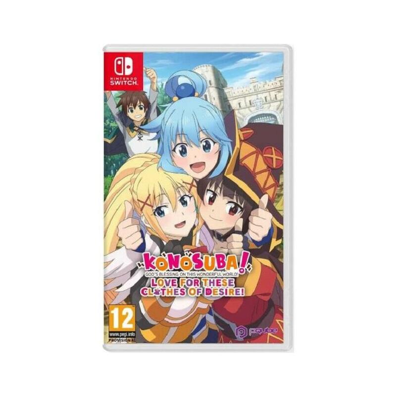 Juego Konosuba:Gods Blessing Wonderful Switch