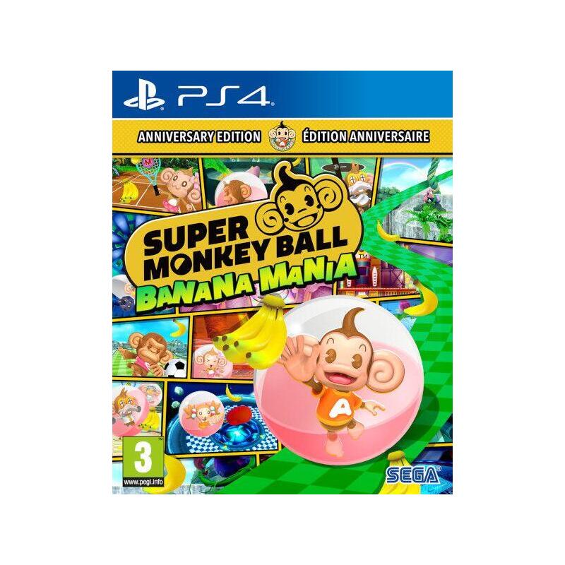 Juego Super Monkey Ball Banana Mania Launch Edition Playstation 4
