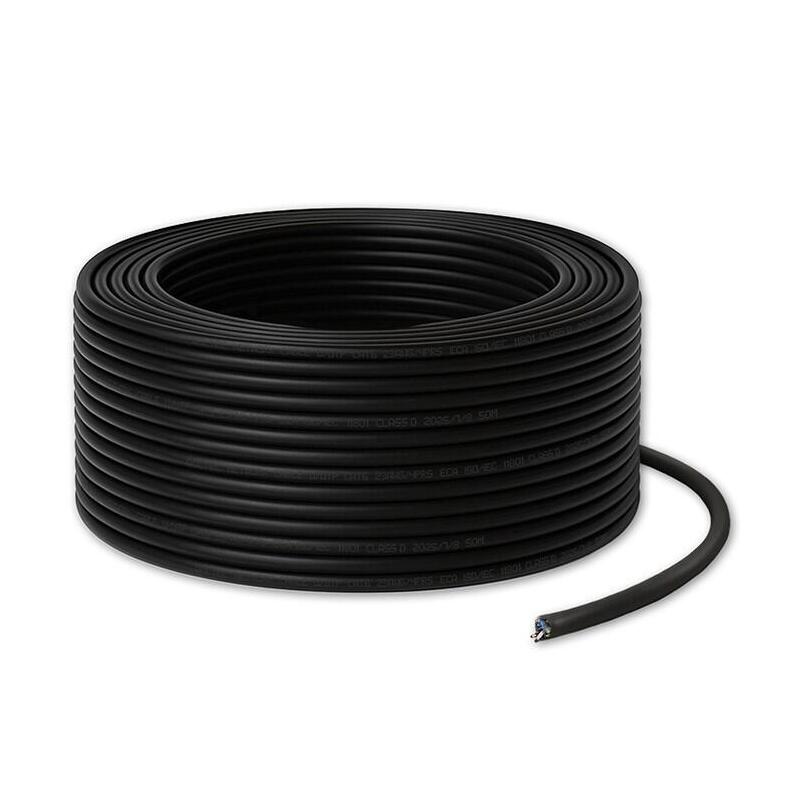 Kabel Patchcord Sieciowy Skretka Utp Cat6 High Speed 1gb/S Lan 50m Negro