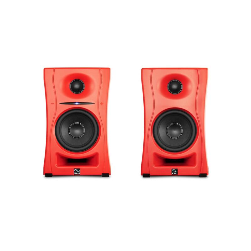 Kali Audio Lp-Unf-R - Para Monitorów Odsluchowych Z Bluetooth. Glosniki Multimedialne, Czerwone.