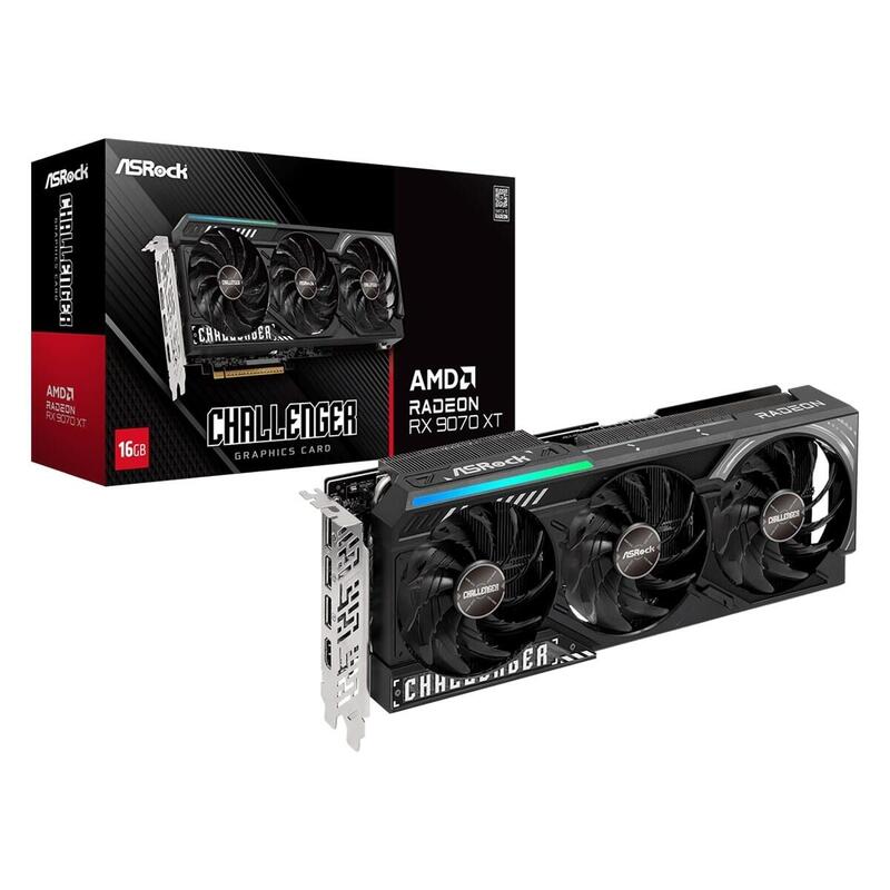 Tarjeta Grafica Asrock Challenger Rx9070xt 16gb