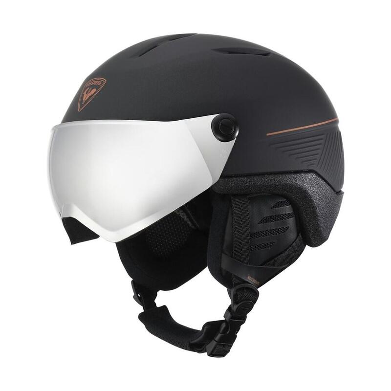 Kask Fit Visor Impacts Photo Black L/Xl Rossignol
