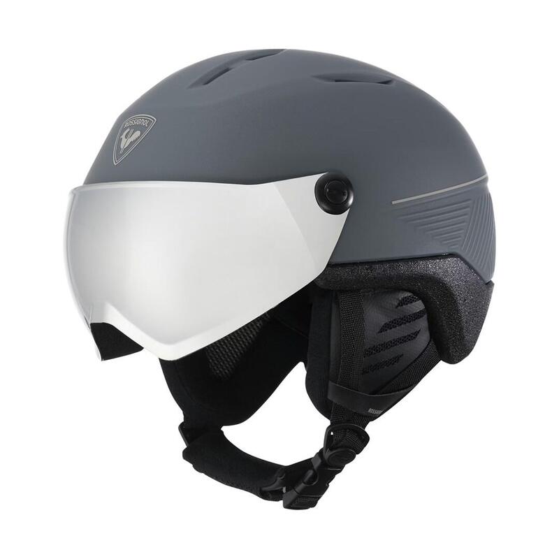 Kask Fit Visor Impacts Photo Grey L/Xl Rossignol