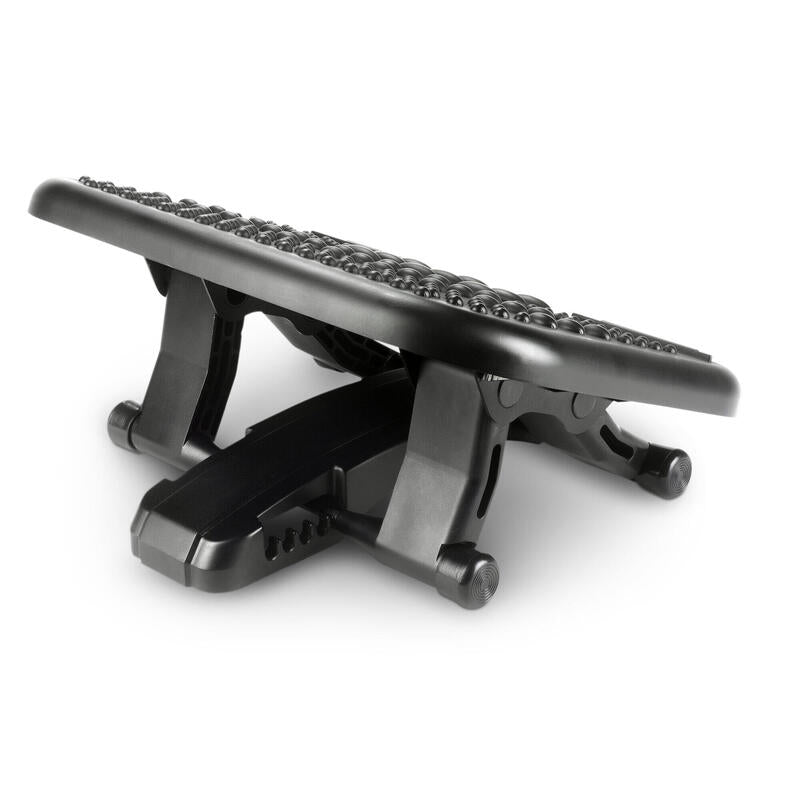 Kensington Reposapiés Solemassage Para Ejercicio Ajustable 5 Alturas Negro