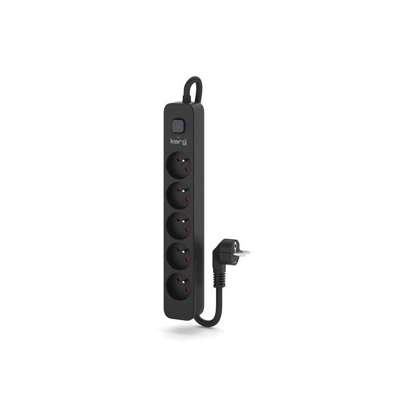 Regleta Kerg Con Disyuntor-5 Tomas 16a 3m