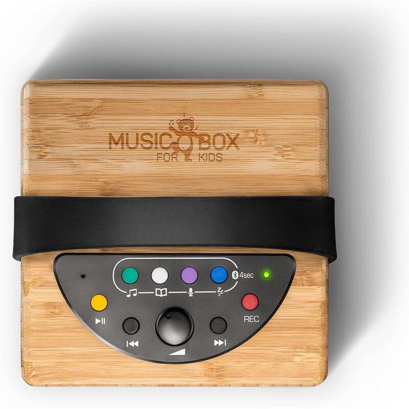 Kidzaudio Altavoz Bluetooth Portátil Para Niños Con Unidad Flash Usb Con Conector Para Auriculares Grabación Y Función De Reposo.