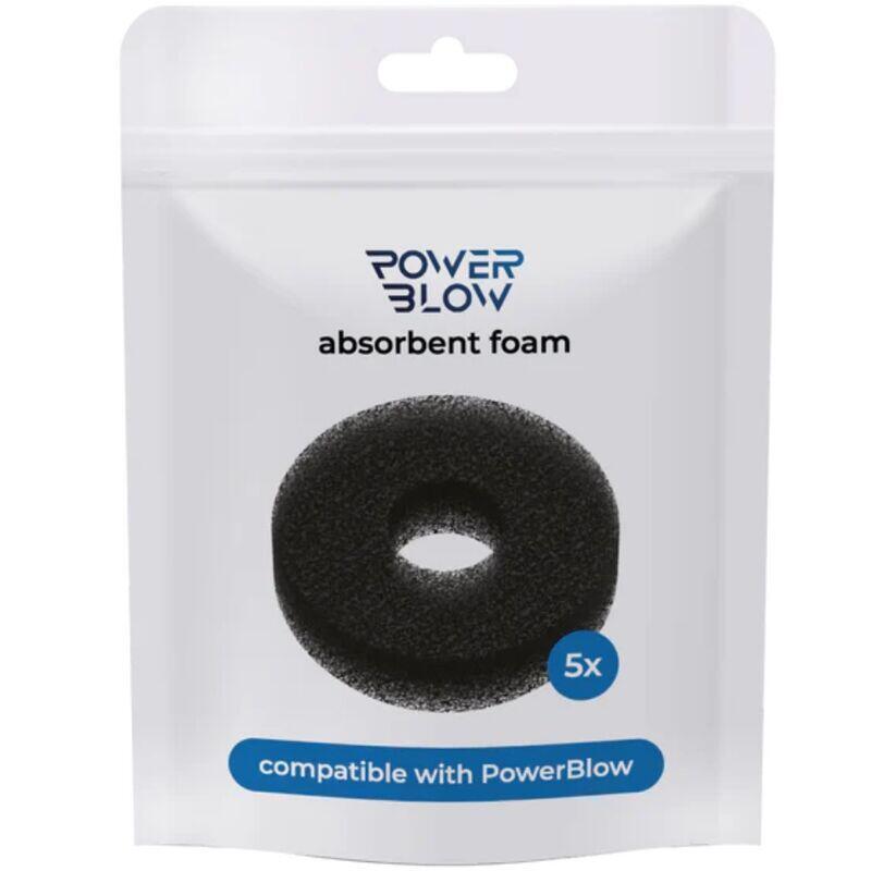 Kiiroo - Power Blow Espuma Absorbente De Respuesto 5 Unidades