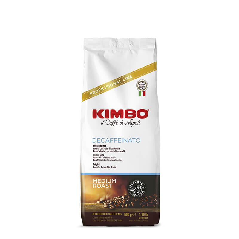 Kimbo Espresso Decaffeinato 500gr. Café En Grano