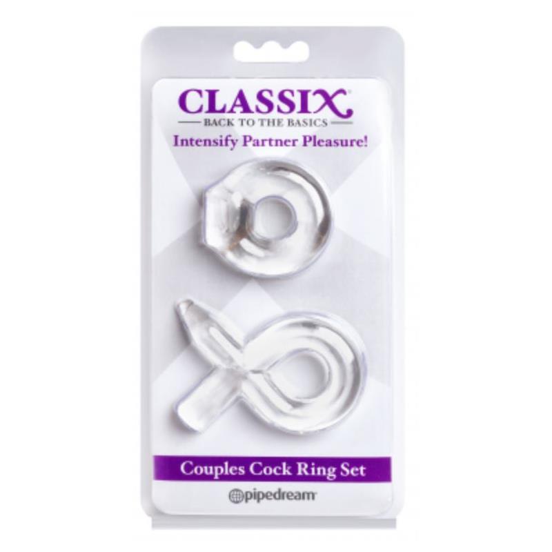 Kit De Anillos Para El Pene Transparente