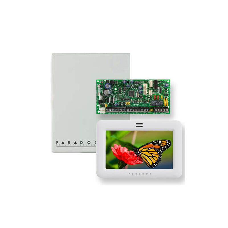 Kit Paradox Spectra Plus De 4 A 32 Zonas . Central Sp4000 + Teclado Tm50