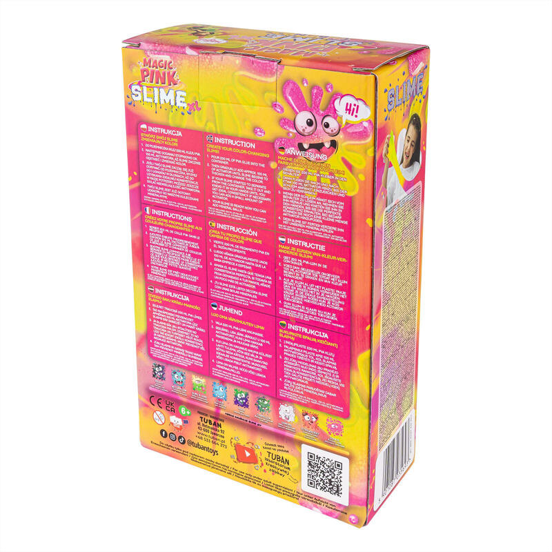 Kit Slime Diy Magic Pink Xl