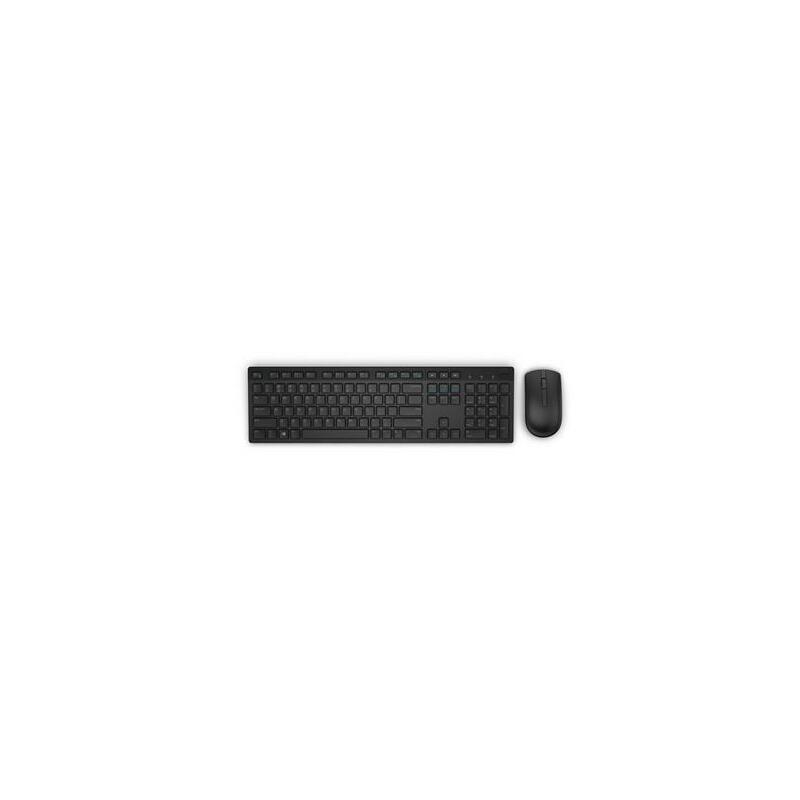 Km636 Wireless Keyboard And Mouse, Nordic, Black Km636