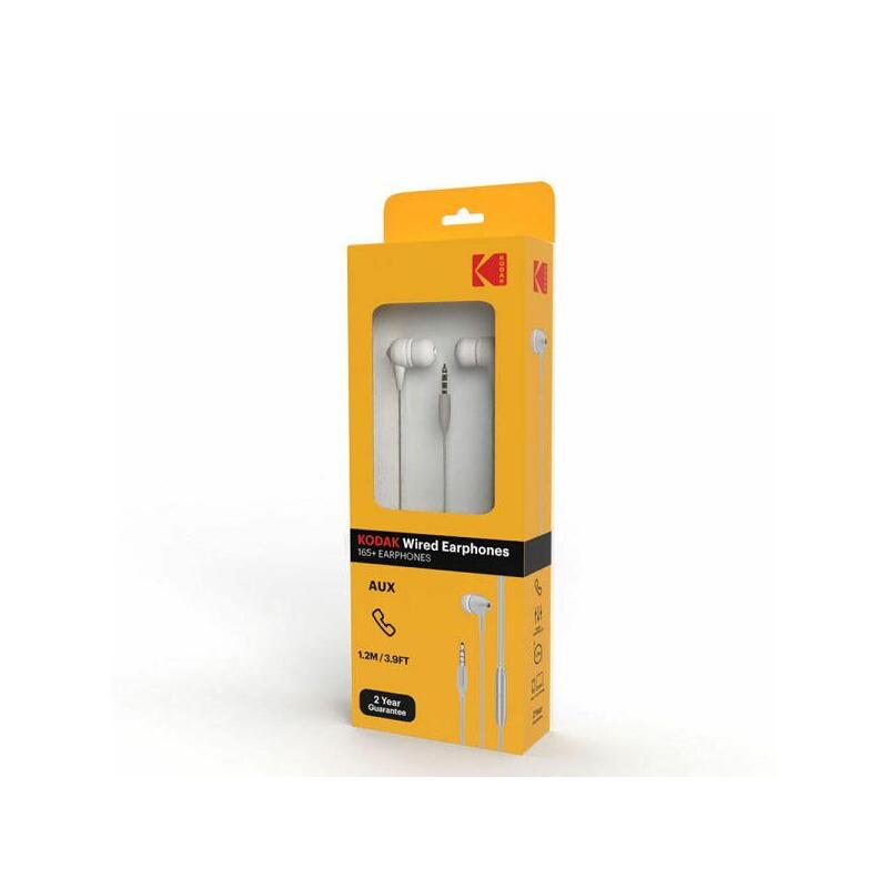 Kodak Auriculares Boton + Mic 165+ 3.5mm Jack