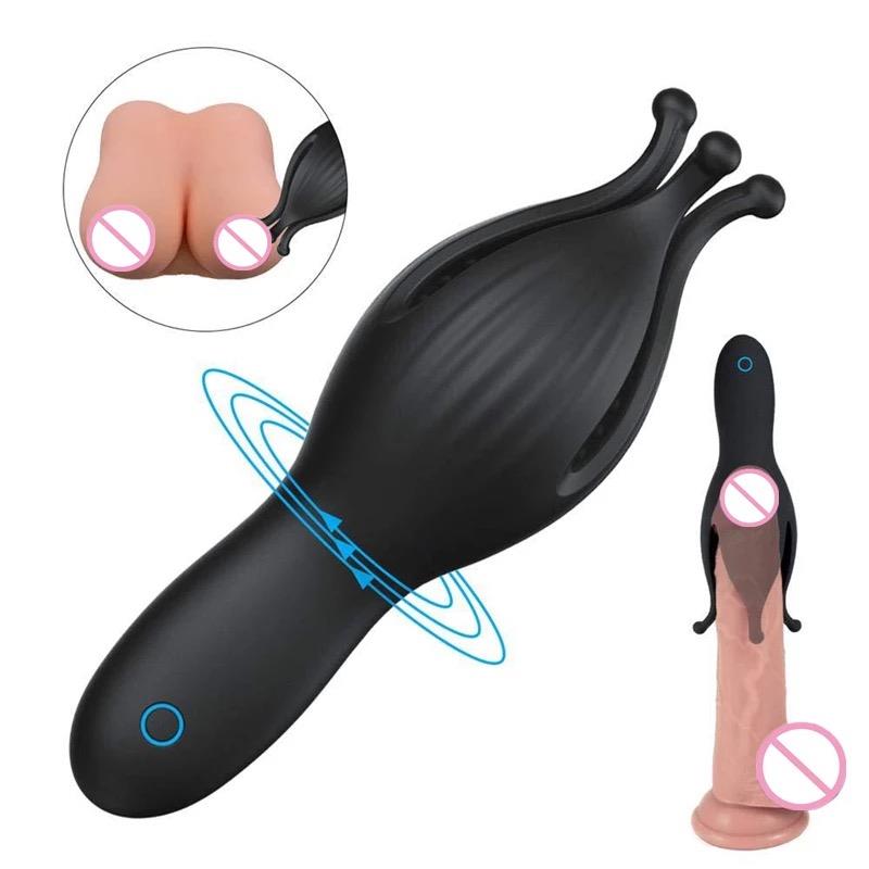 Krone Copa Masturbadora Para El Pene Silicona Usb