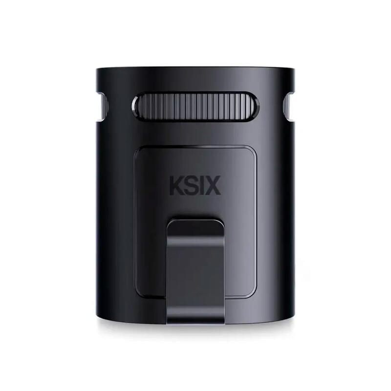 Ksix Airgo Belt Negro Ventilador Portátil Multiposición De 4 Velocidades
