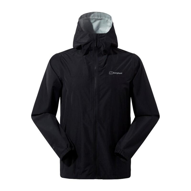 Berghaus Deluge Pro 3.0 - Chaqueta Impermeable Para Hombre, Talla L (Negra)