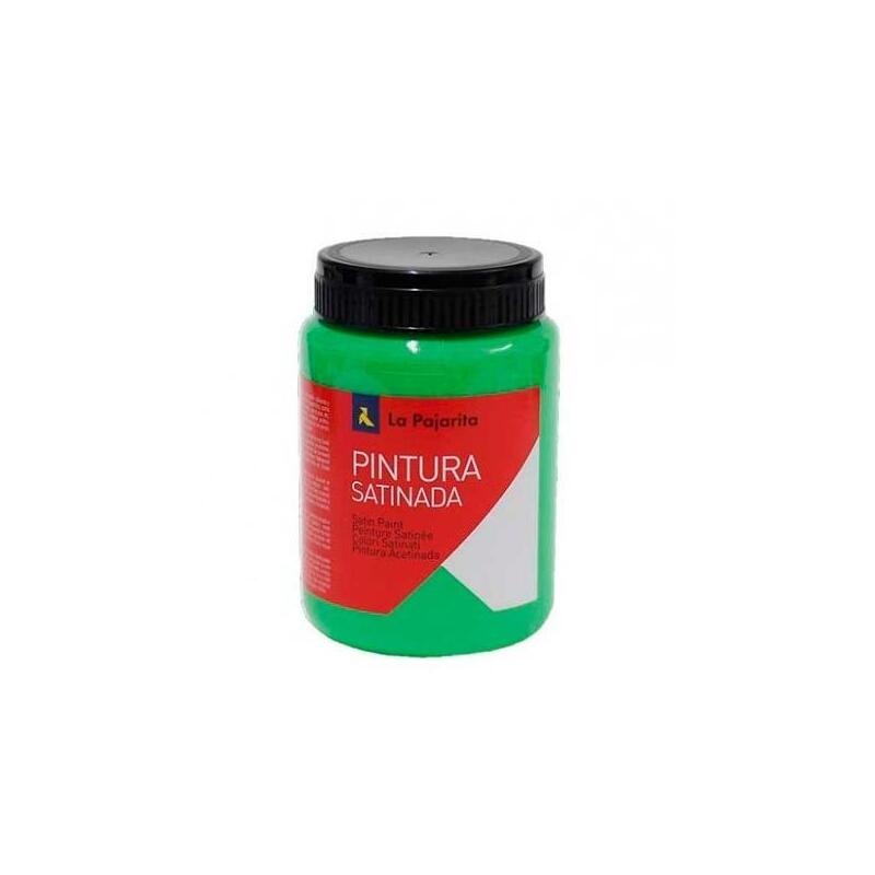 La Pajarita Témpera Escolar Bote De 375ml Verde Cesped Turquesa L-38