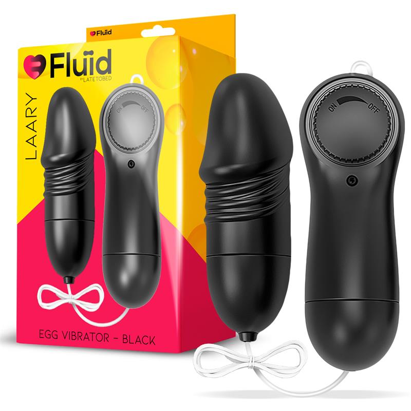 Huevo Vibrador Multi Velocidad Control Remoto Laary Negro
