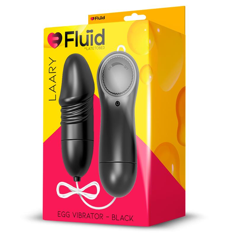 Huevo Vibrador Multi Velocidad Control Remoto Laary Negro
