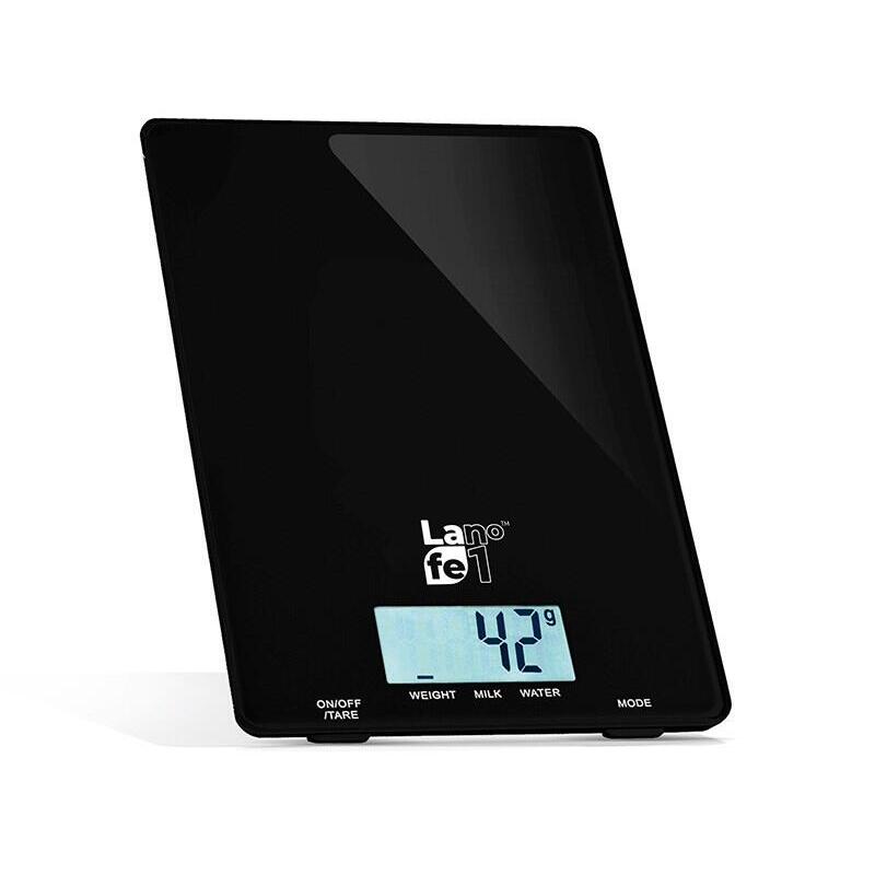 Lafe Wks001.5 Báscula De Cocina Báscula Electrónica De Cocina Negro, Encimera Rectángulo