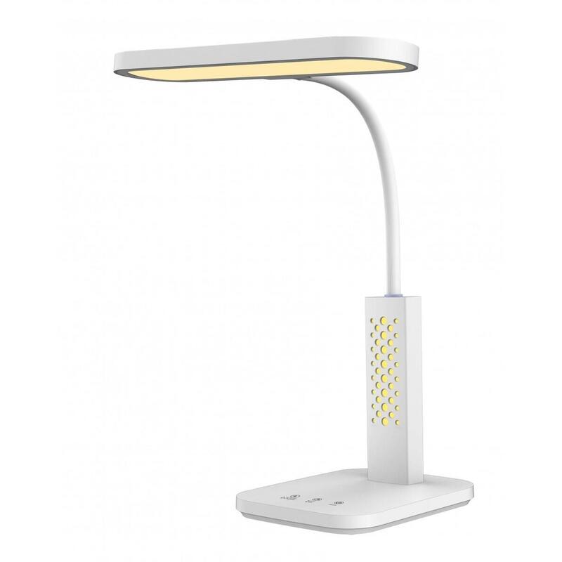 Lámpara De Escritorio Led Ml 4700 Bahama Blanca