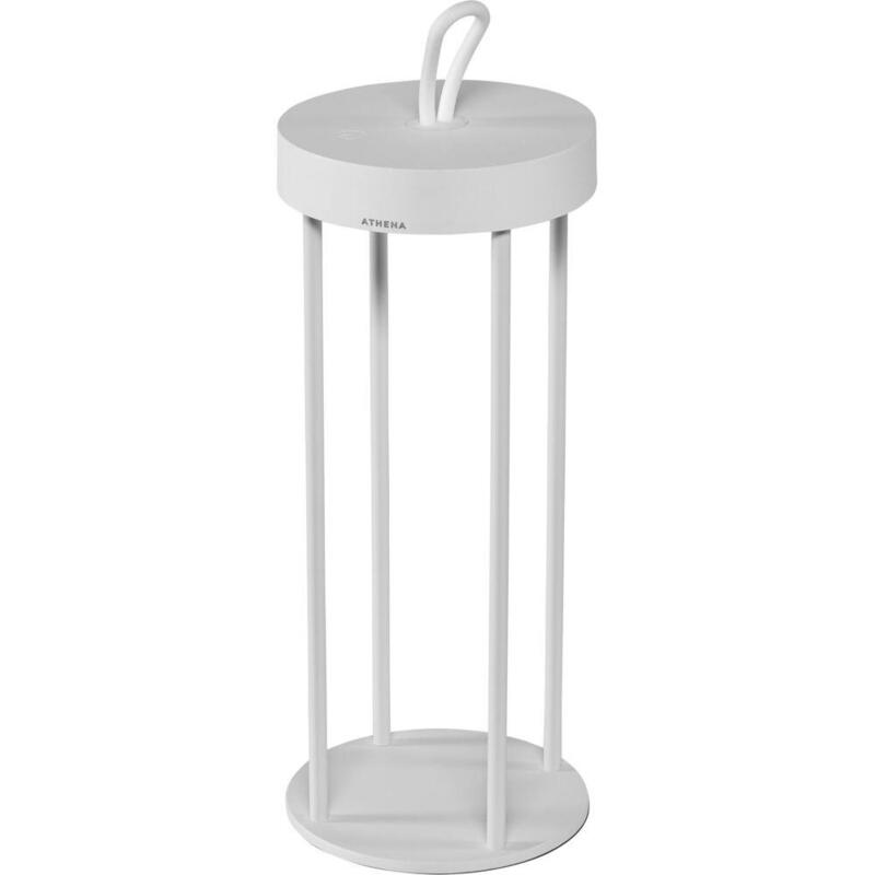 Lámpara De Mesa Led Century Athena Blanco 3w 3000k Dim. Color Ip54