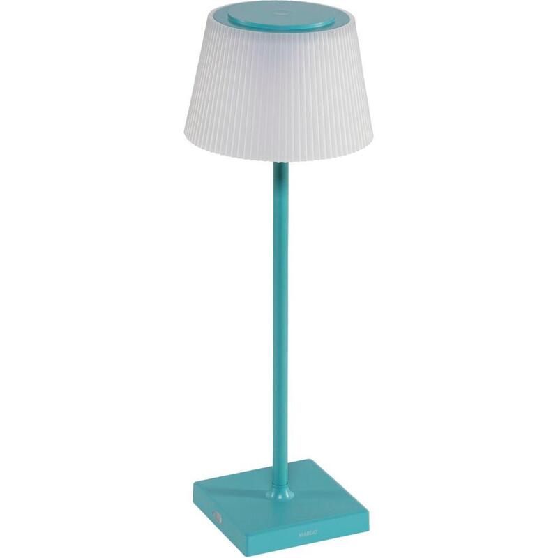 Lámpara De Mesa Led Century Margo Turquesa 4w 3000k Dim. Ip54