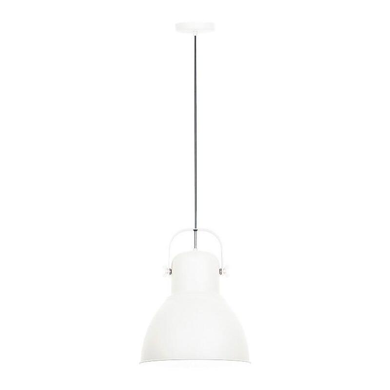 Lámpara De Techo, Colgante, E27, Blanca, Ø320 X 1870 Mm
