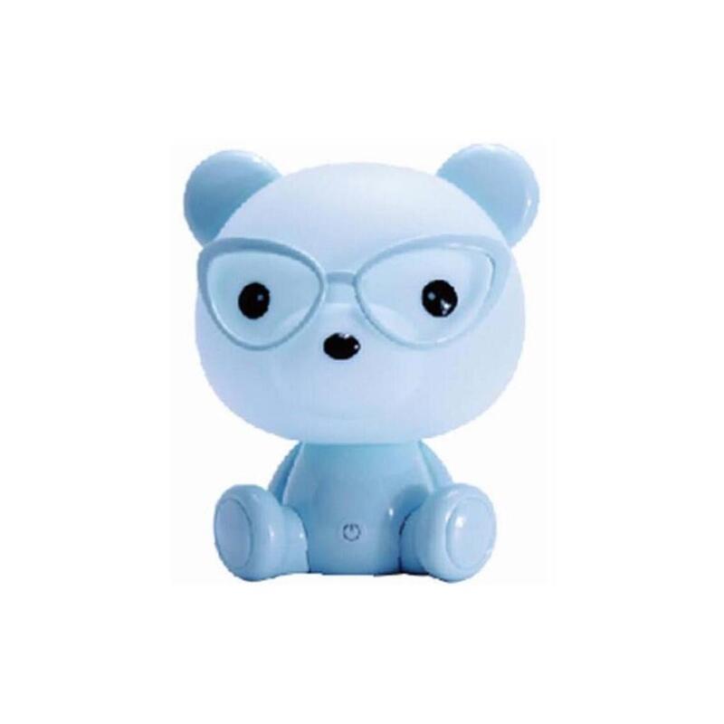 Lampara Led Roymart Perro Con Gafas C 3 Niveles Brillo Cable Usb